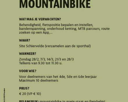 Initiatie mountainbike voor kinderen